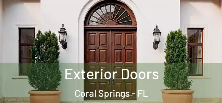  Exterior Doors Coral Springs - FL